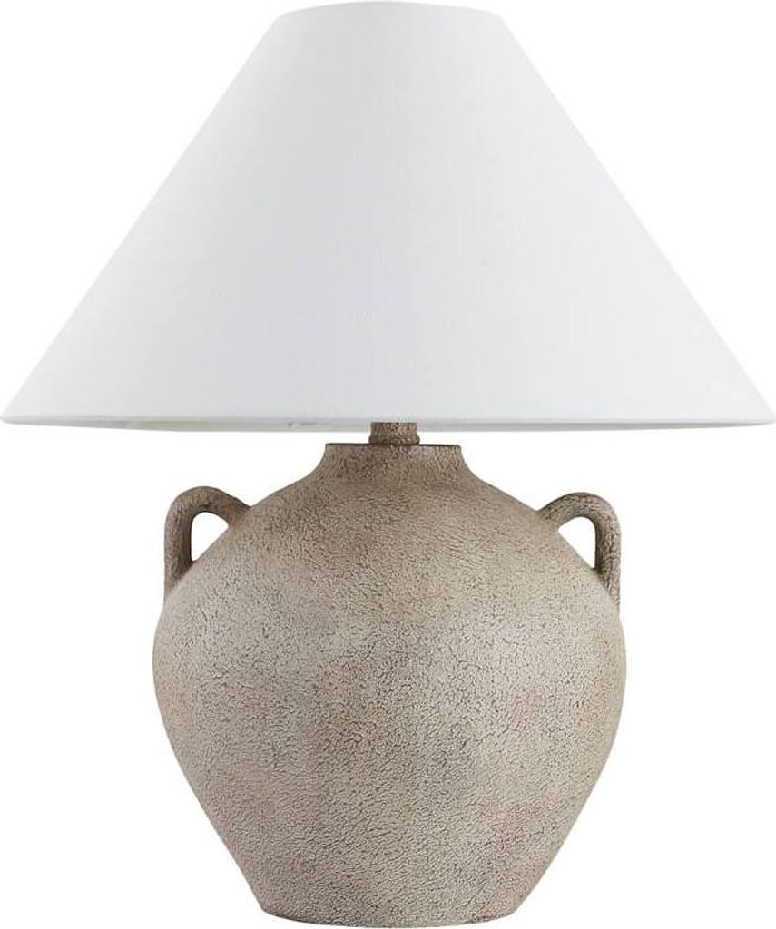 HOME DELUXE Grande lampe de table aspect pierre RITA - Image du produit 