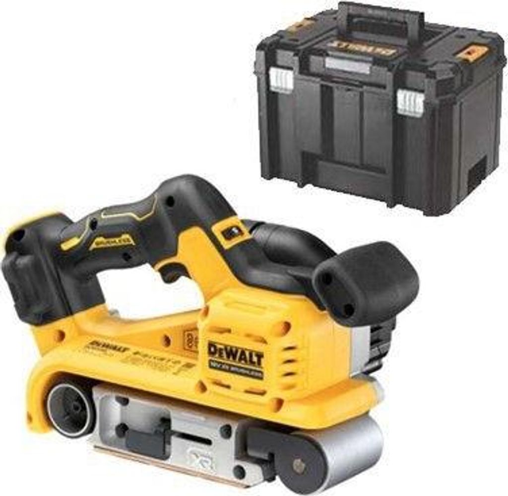 DeWalt DCW220NT-XJ Akku-Bandschleifer, 18 Volt (bürstenlos) Produktbild 