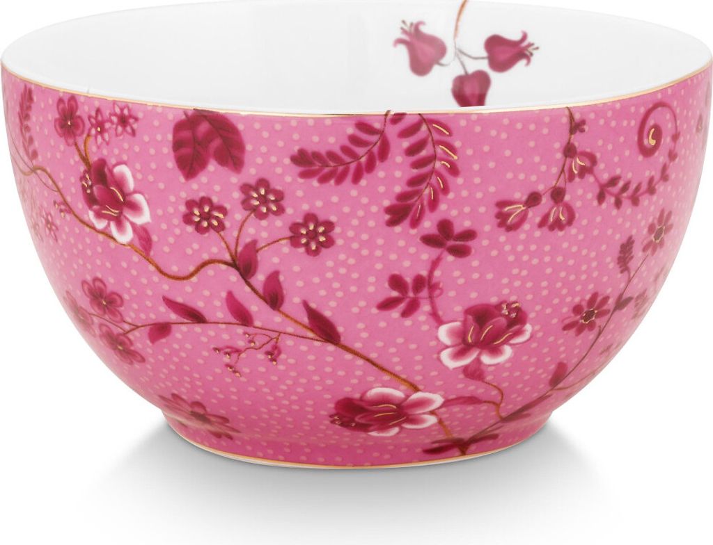 PIP STUDIO Jolie Flowers Pink Bowl 12cm