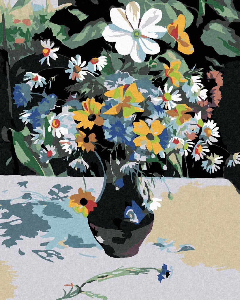 Arteterapia Zuty: Diamond Painting Fiori di Campo 40x50 cm con Telaio