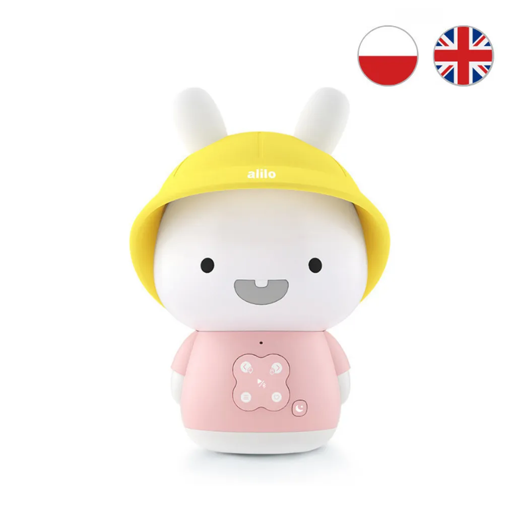 Alilo Baby Bunny G9S+ Rose - Veilleuse Musicale et Conteuse d'Histoires