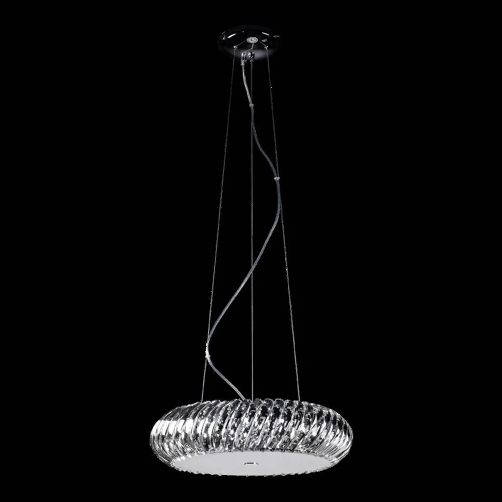 Suspension ENIGMA 6xG9 Chrome Dimmer L410 mm luminaire design moderne