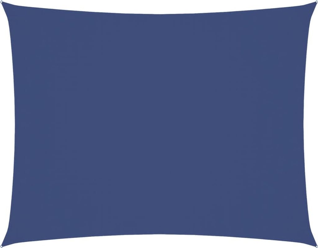 vidaXL Sonnensegel Oxford-Gewebe Rechteckig 3x6 m Blau