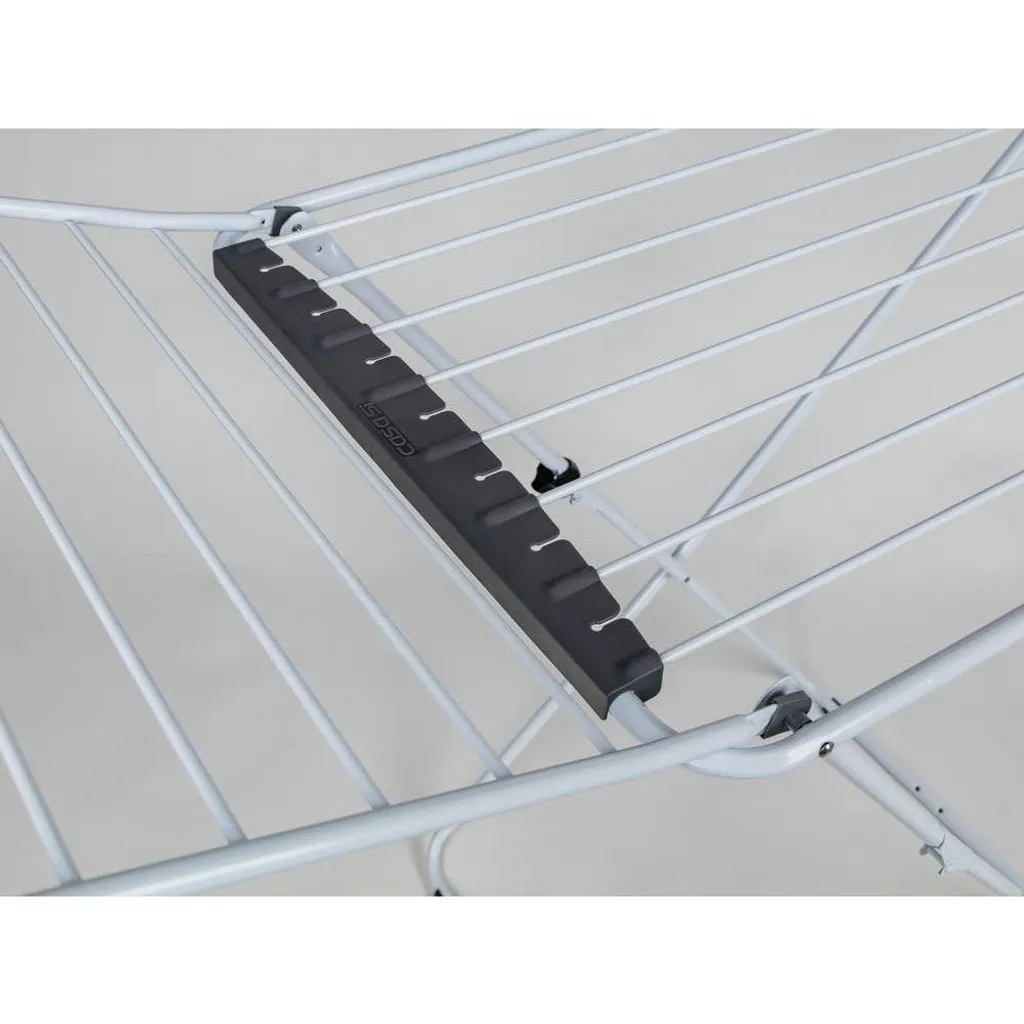 Séchoir Brilanz Travis 20m, structure robuste en acier blanc laqué - 2