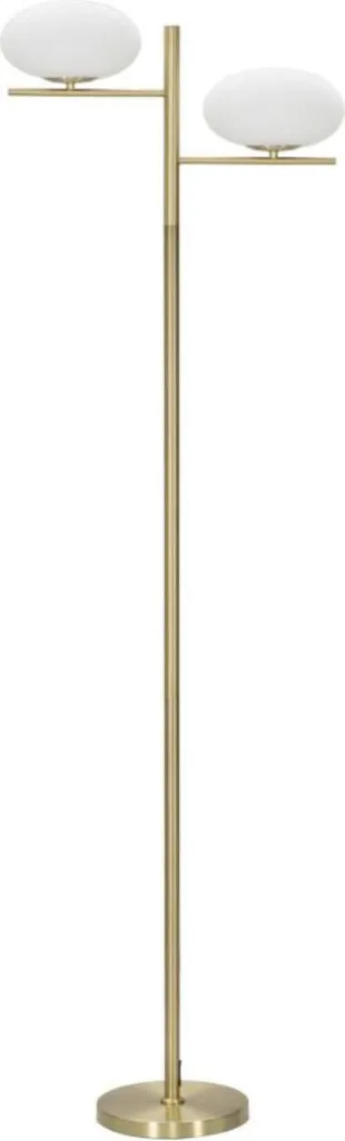 Lampadaire de Salon Moderne Or 51cm - Luminaire sur Pied Glamy Gold