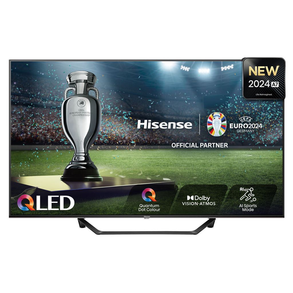 Hisense 43A7NQ sw QLED-TV UHD Multituner BT Smart Dolby Produktbild 
