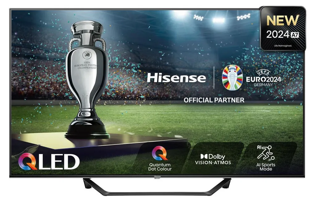 Téléviseur QLED 43 pouces Smart TV 4K Hisense avec Dolby Atmos
