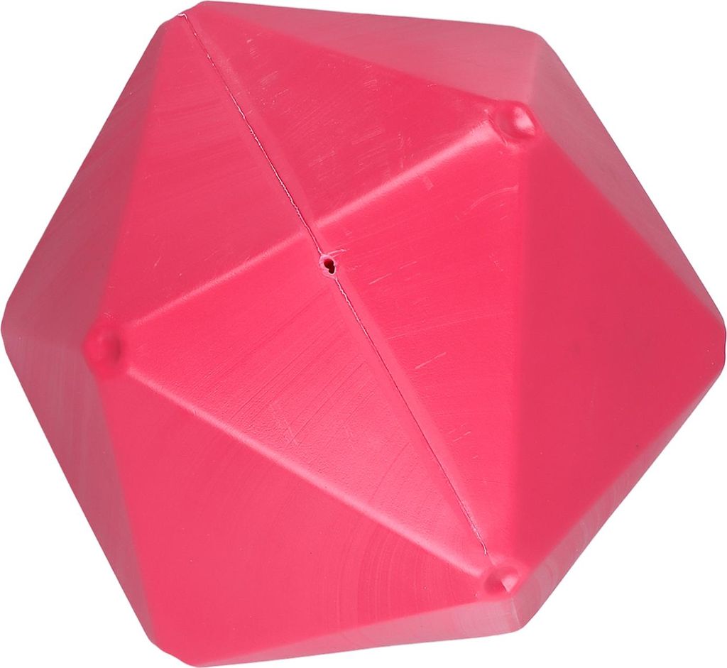 Horse Treat Ball Fun Polygon Slow Feed Hay Ball Horse Play Toy Ball Feeder for Horse Chasing Herding