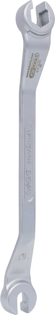KS Tools 517.0270 Chiave Aperta 10x11mm CHROME+ per Freni e Raccordi