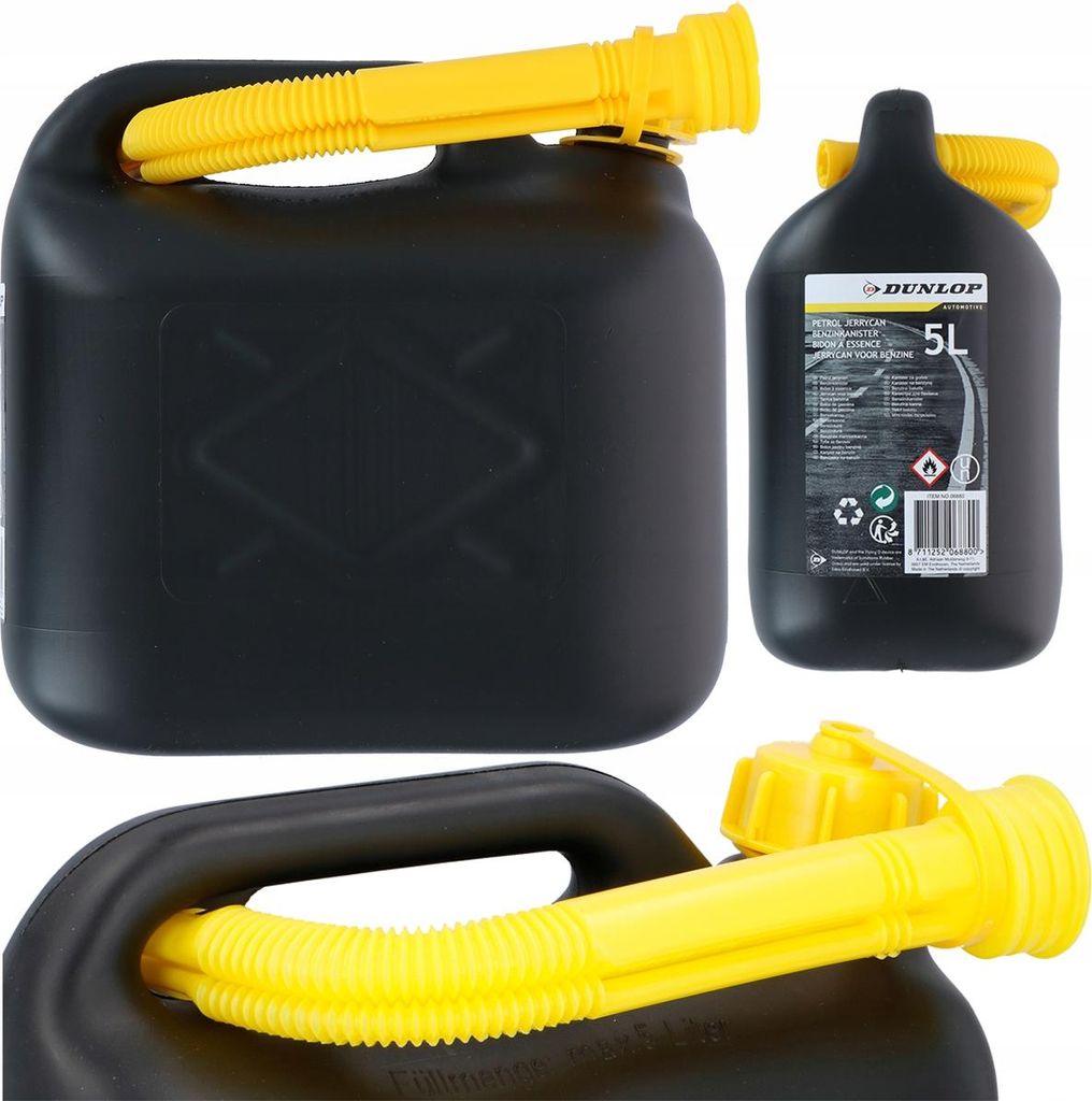 Tanica Dunlop 5L per acqua e benzina - certificata UN per Immagine del prodotto 