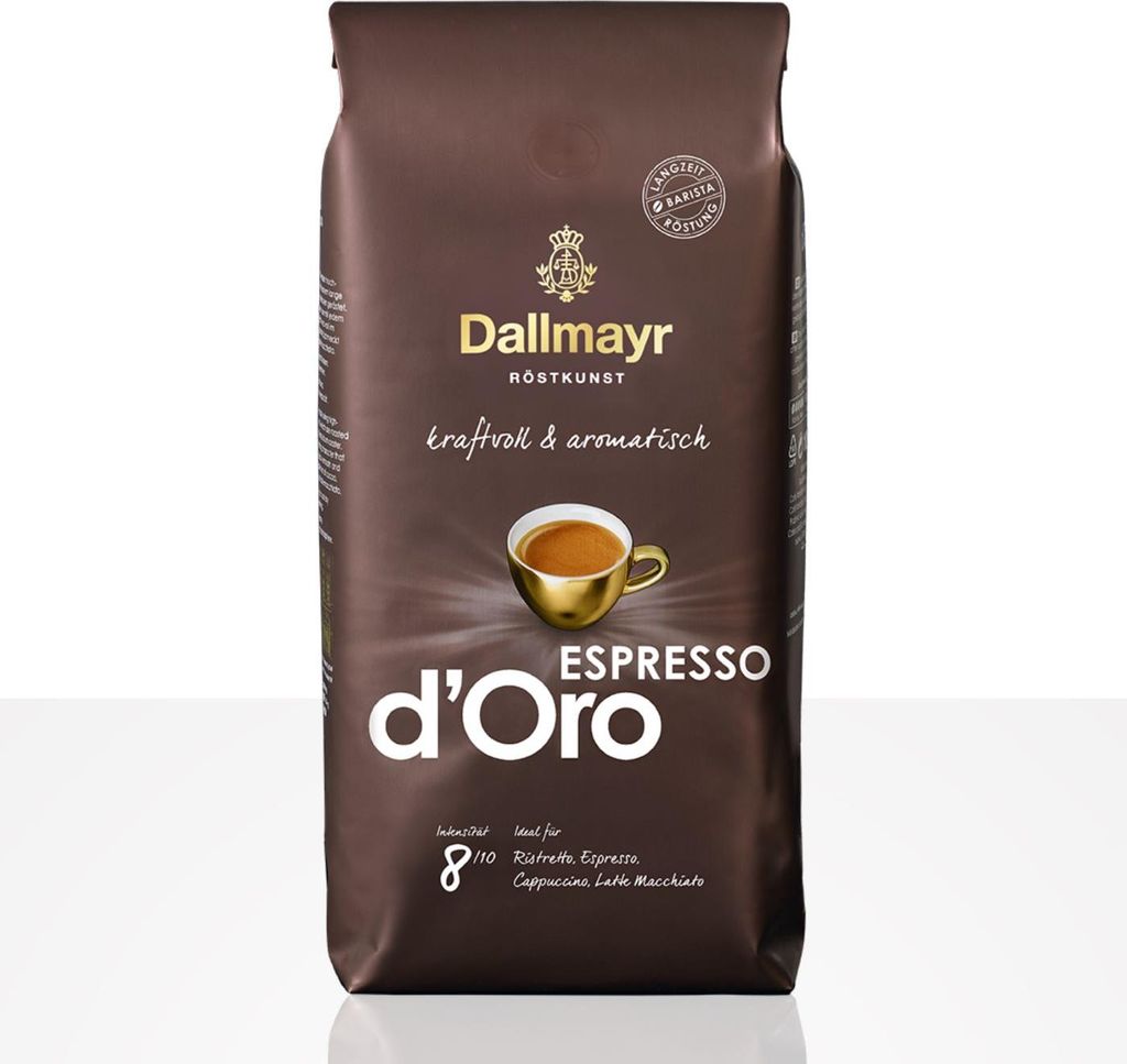 Dallmayr Espresso d'Oro 8 x 1kg Kaffeebohnen