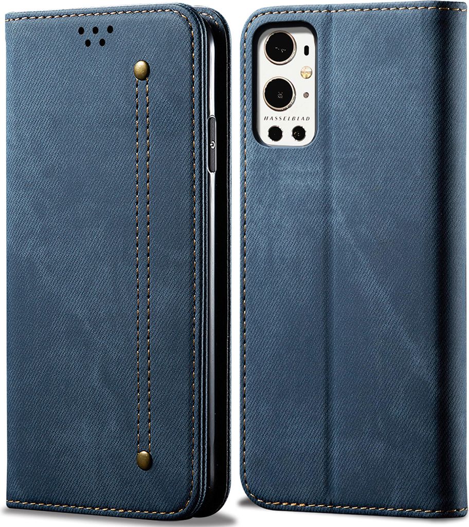 OnePlus 9 Pro Hülle, Leder Brieftasche Flip Bookstyle Produktbild 