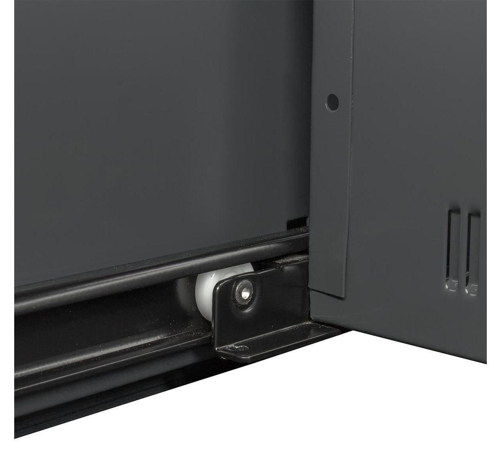 "CONVEX" Schubladenbox + 4 SL / 1x50mm 2x150mm 1x200mm RAL7016