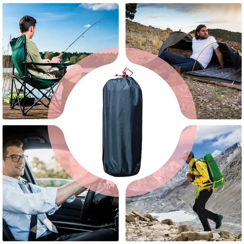 Tente dôme imperméable et coupe-vent, modèle noir compact 3 saisons