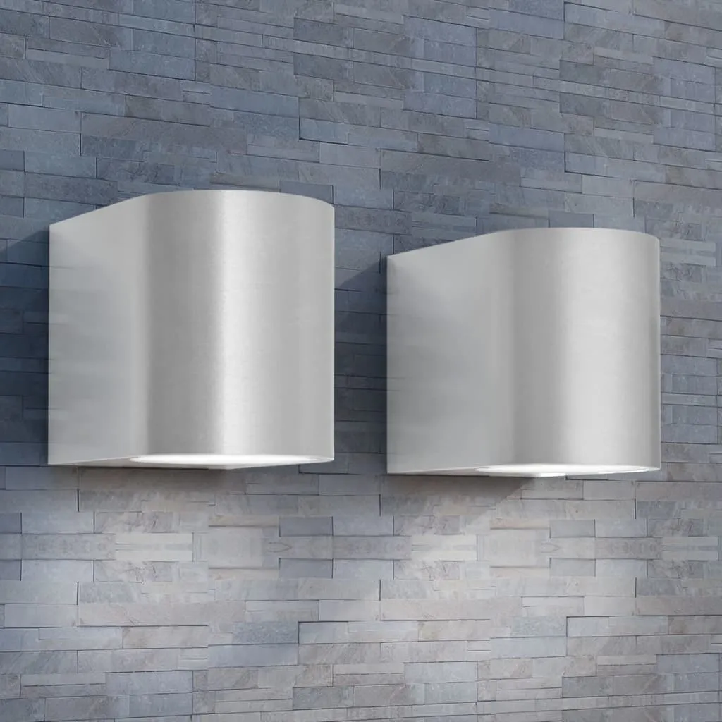 Applique murale d'extérieur 2 pcs - Éclairage design en aluminium