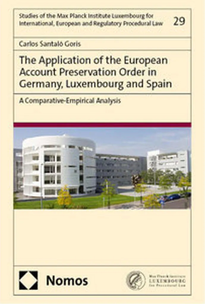 Livre de droit : Saisie conservatoire européenne, Allemagne et Espagne