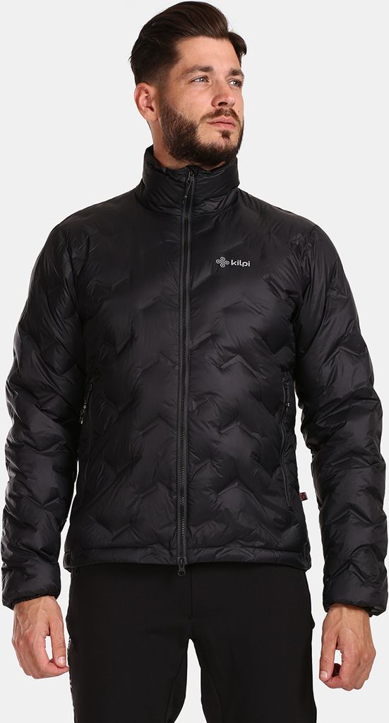 Herren Daunenjacke Kilpi PAPILON-M, SCHWARZ, Größe XXL