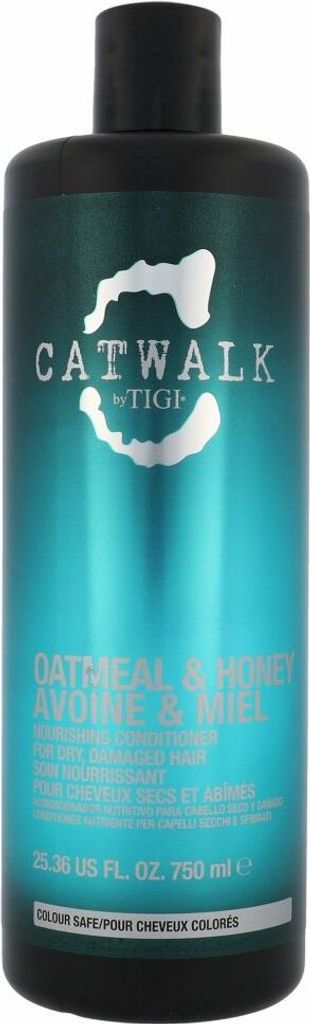 Tigi Catwalk Oatmeal & Honey Nourishing Conditioner Conditioner für trockenes und geschädigtes Haar 750 ml