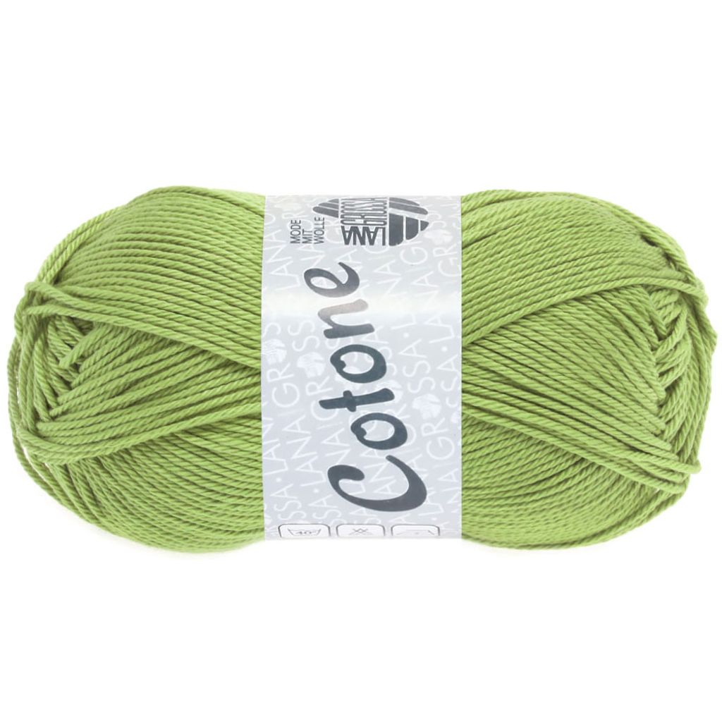 Lana Grossa - Cotone 0073 lindgrün Produktbild 