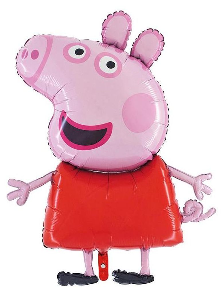 Folienballon - Peppa Wutz, 104cm Produktbild 