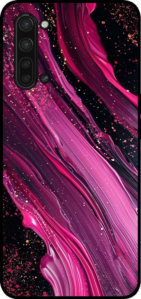 Oppo Find X2 Lite Cover Marmo Viola Rosa | Estetica Smartphonica TPU