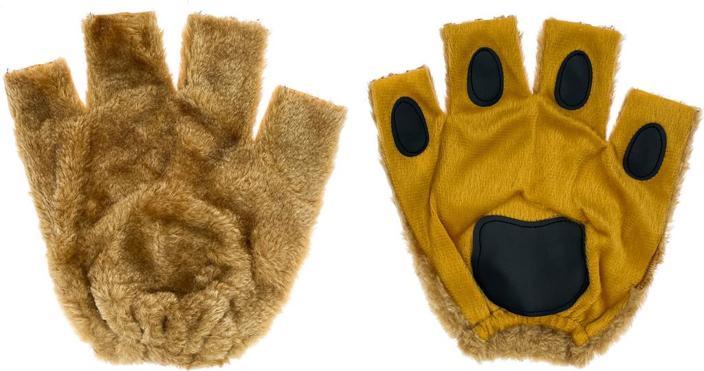 Oblique Unique Bärentatzen Handschuhe Tier Handschuhe für Produktbild 