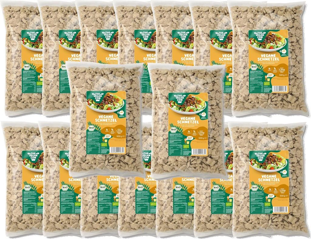 THE VEGAN COW - Vegane Schnetzel 16x500g