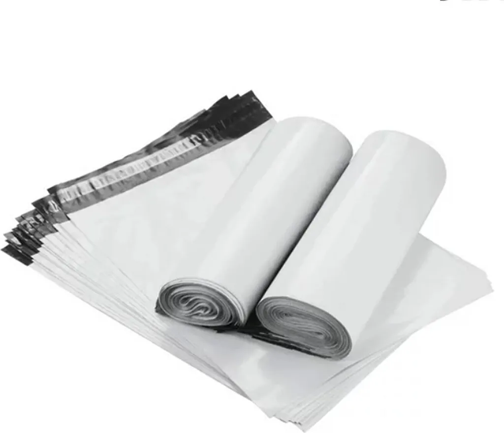 100 Buste Spedizioni 42x55 cm | Sacchetti Plastica Abbigliamento Autosigillanti