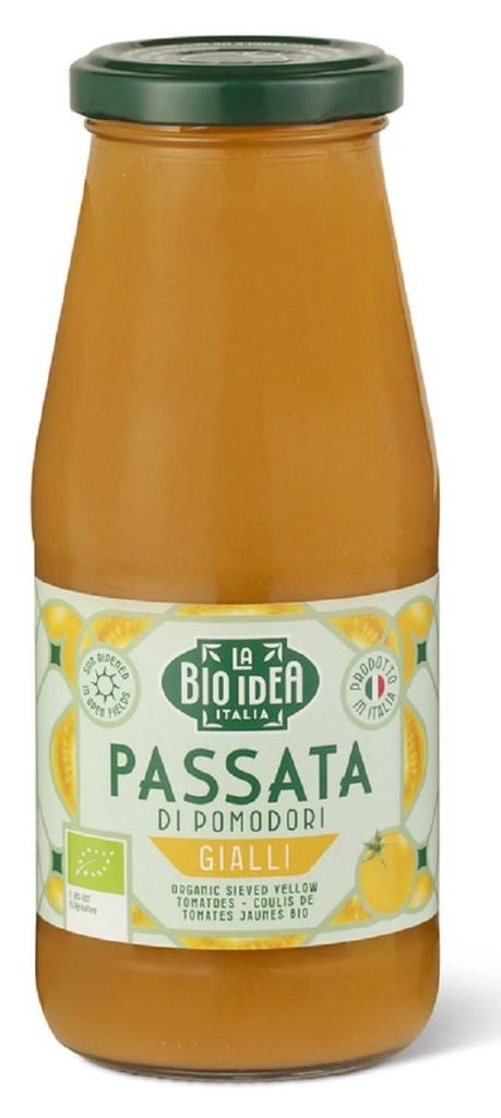 SOS -Passata aus gelben Tomaten 400 g – LA IDEA
