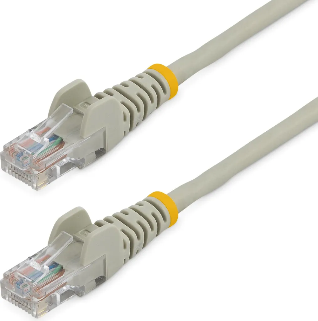 StarTech.com Cavo di Rete da 7m Grigio Cat5e Ethernet RJ45 Antigroviglio