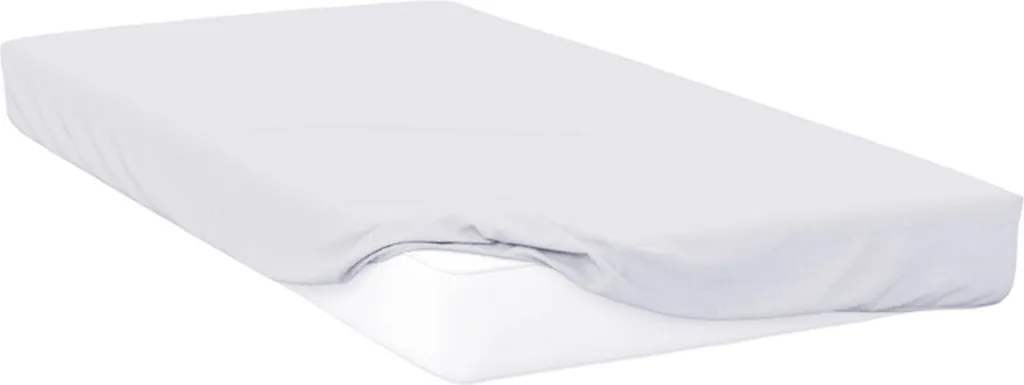Belledorm BM152 Jersey Cotton Fitted Sheet Single Long White Quality