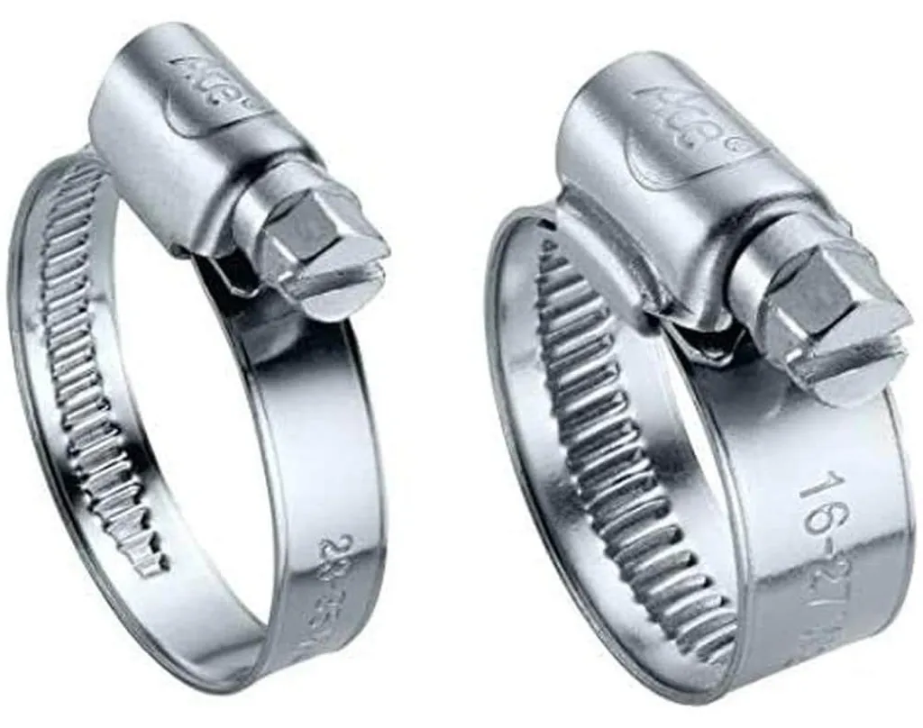 Collier de serrage pour tuyau de carburant et durite 7-11mm en inox W4