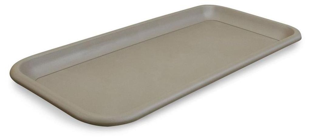 XXL Untersetzer Trog 47x24 taupe Produktbild 