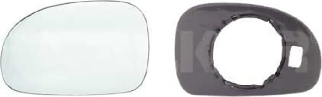 Verre de rétroviseur gauche ALKAR 6451300 pour Peugeot 406 OE 8151T0