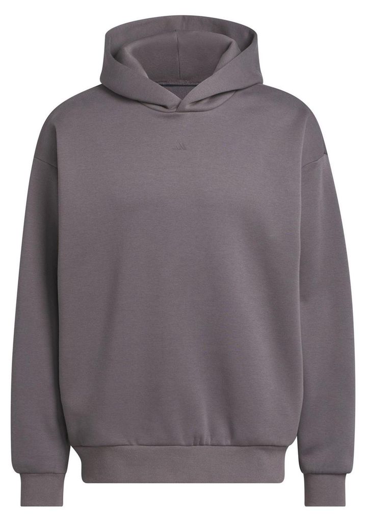 Adidas - Kapuzenpullover für Herren, Fleece, Basketball GT22126 (XS) (Grau)