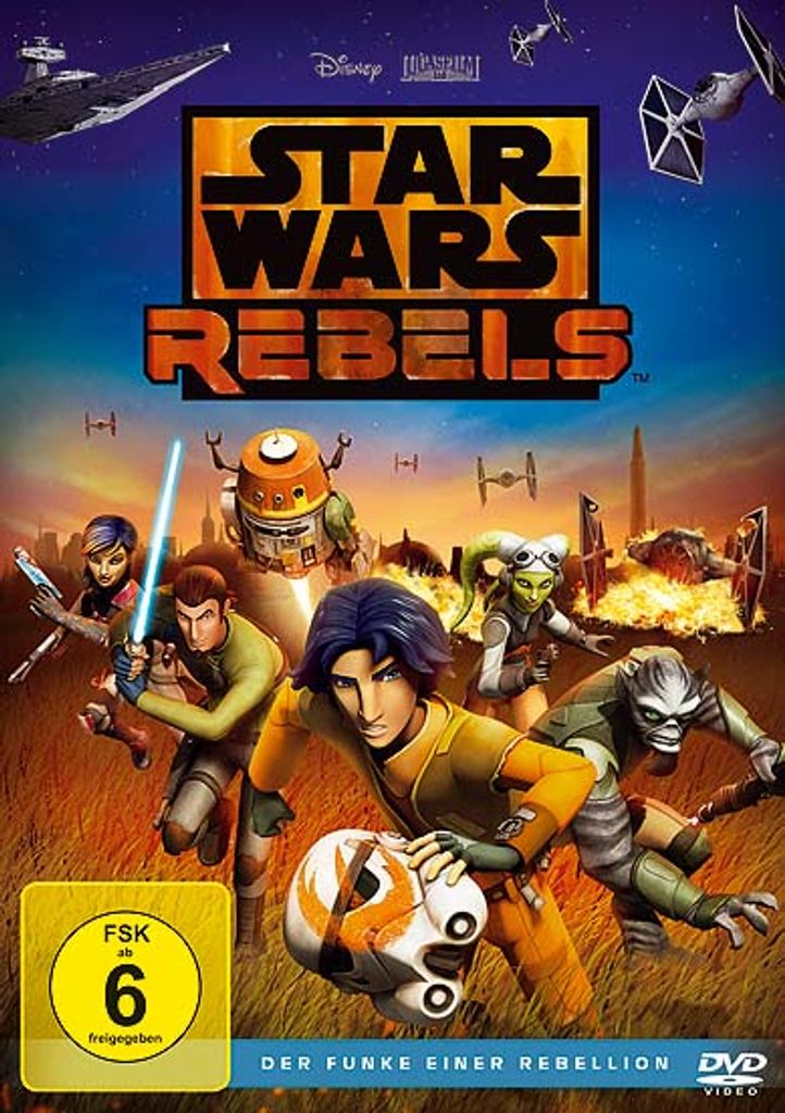 Star Wars Rebels - Spark of Rebellion DVD