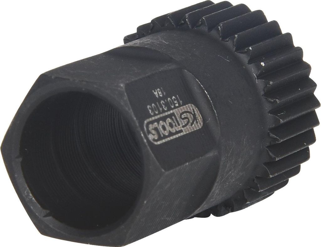 KS Tools Vielzahneinsatz 17,0 mm, 33 Zahn, gebohrt