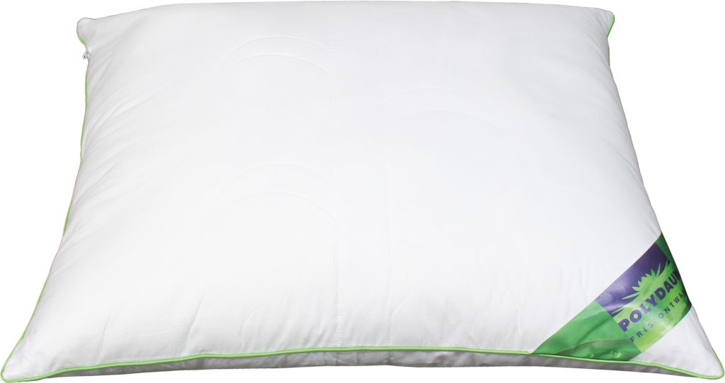 Kopfkissen Polydaun Bambus – Weiß – 80x80 cm