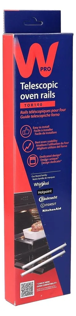 Guide forno telescopiche. wpro c00850080