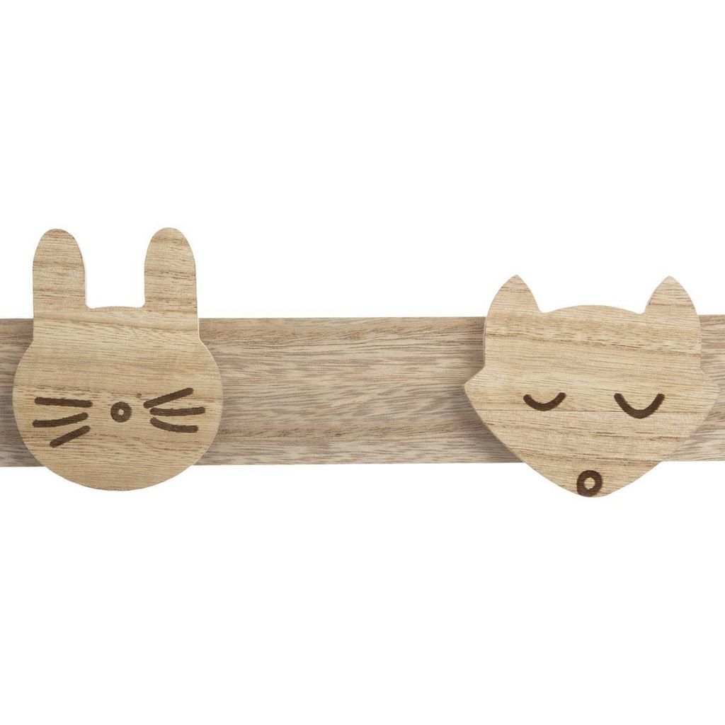 Atmosphera Wild Wood Kinderregal Beige  Beige One Size Produktbild 2