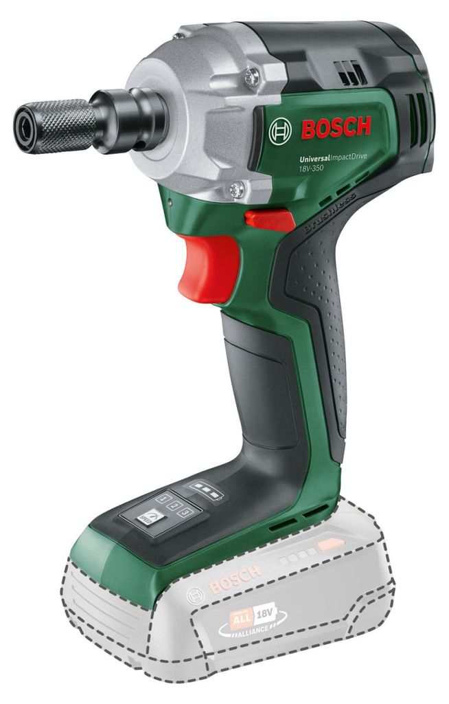 Akku-Drehschlagschrauber UniversalImpactDrive 18V-350 + 3 x Produktbild 