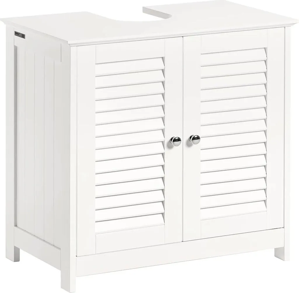 Meuble Rangement sous Siphon Blanc : Cachez vos Tuyaux et Rangez Tout !