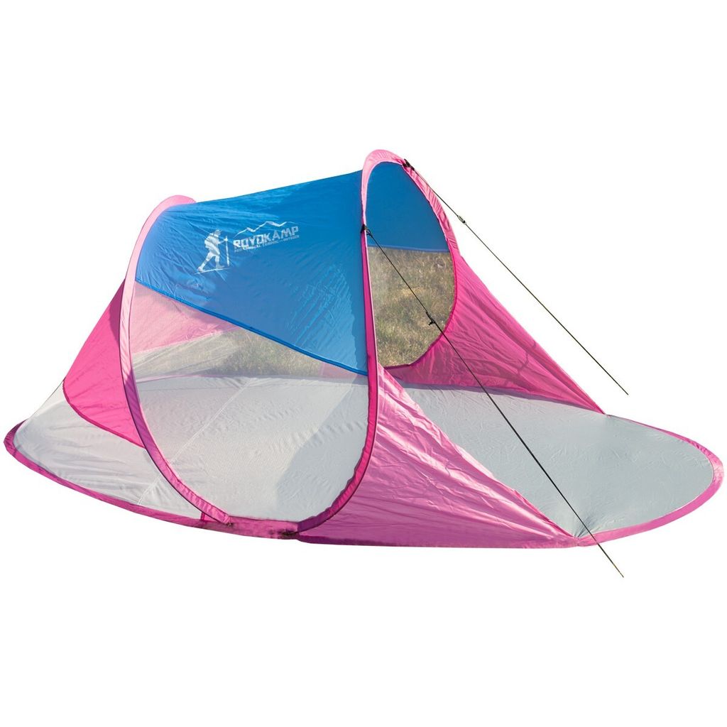 Strandzelt PARAWAN, rosa-blau