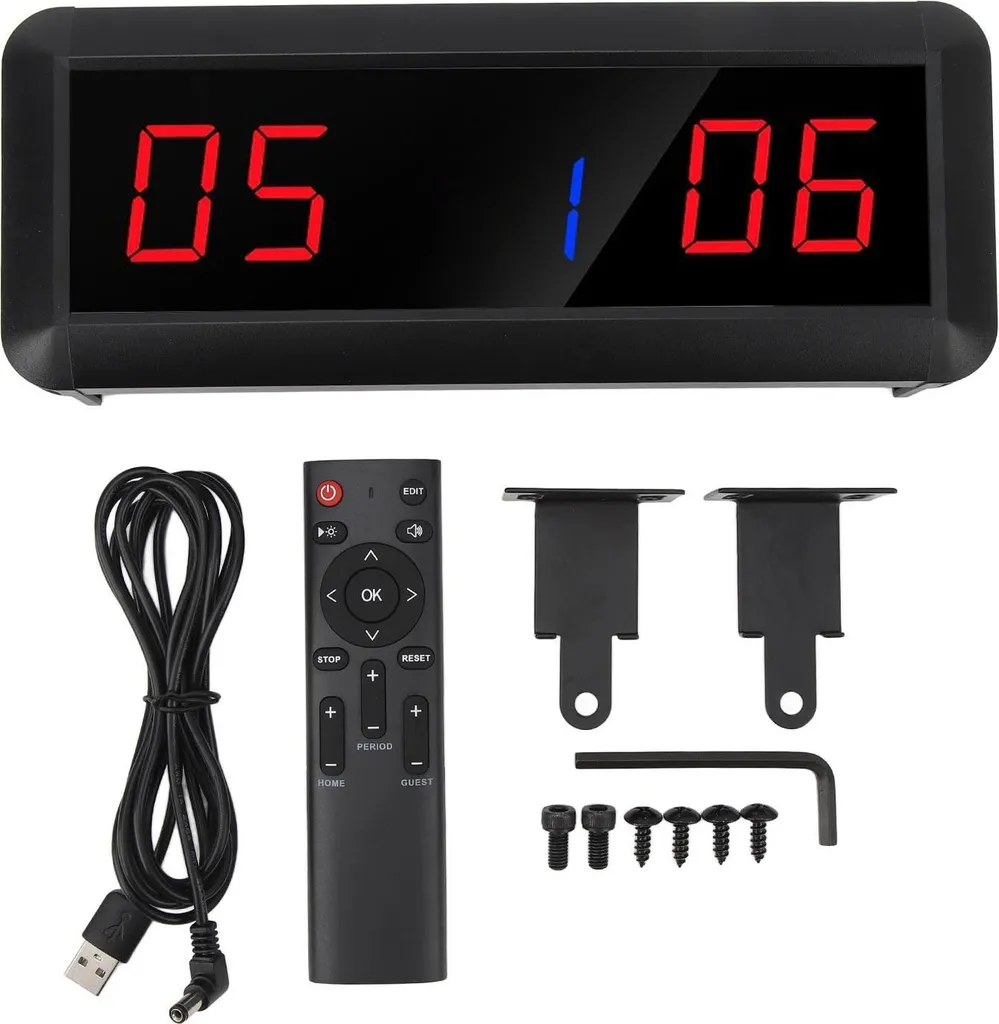 Compteur de points électronique multisport pour badminton et basket-ball