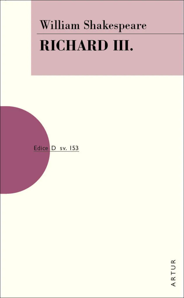 Livre Richard III William Shakespeare - Théâtre Classique pour Étudiants