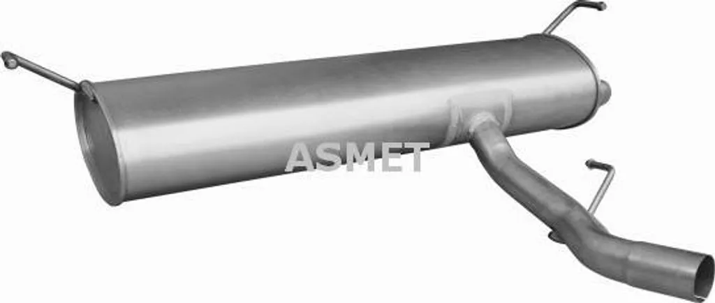 Silencieux arrière ASMET 14052 compatible Qashqai OE 20100BR20A