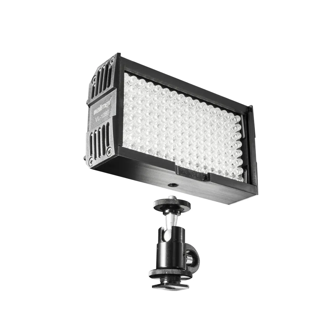 Éclairage LED 128 Daylight Walimex pro pour vlogging et portrait pro