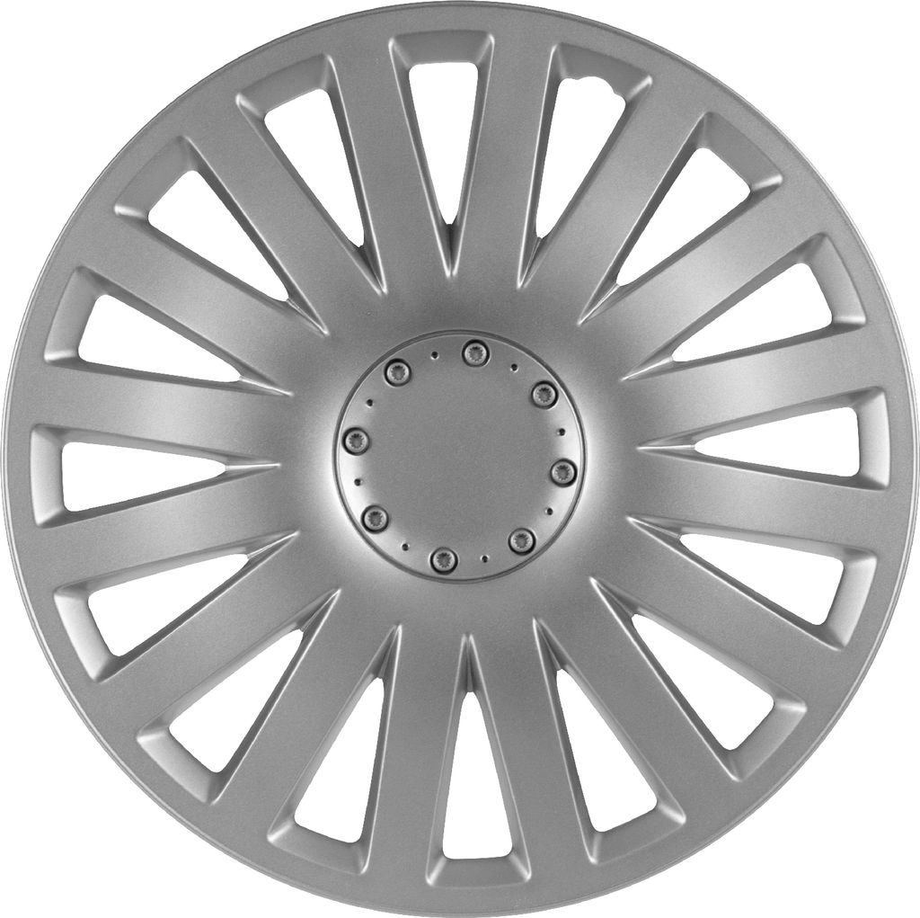 Z481197 Radkappen Radzierblenden EINZELN (1Stück) 15 Zoll Smart silber