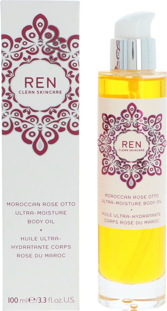 REN Moroccan Rose Otto Ultra Moisture Body Oil Produktbild 