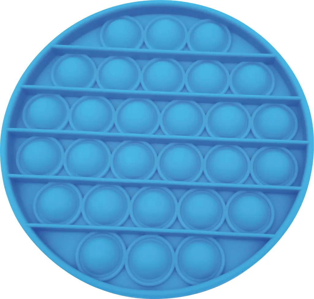 Disque à pousser pour motricité fine - Jeu d'éveil en bois coloré